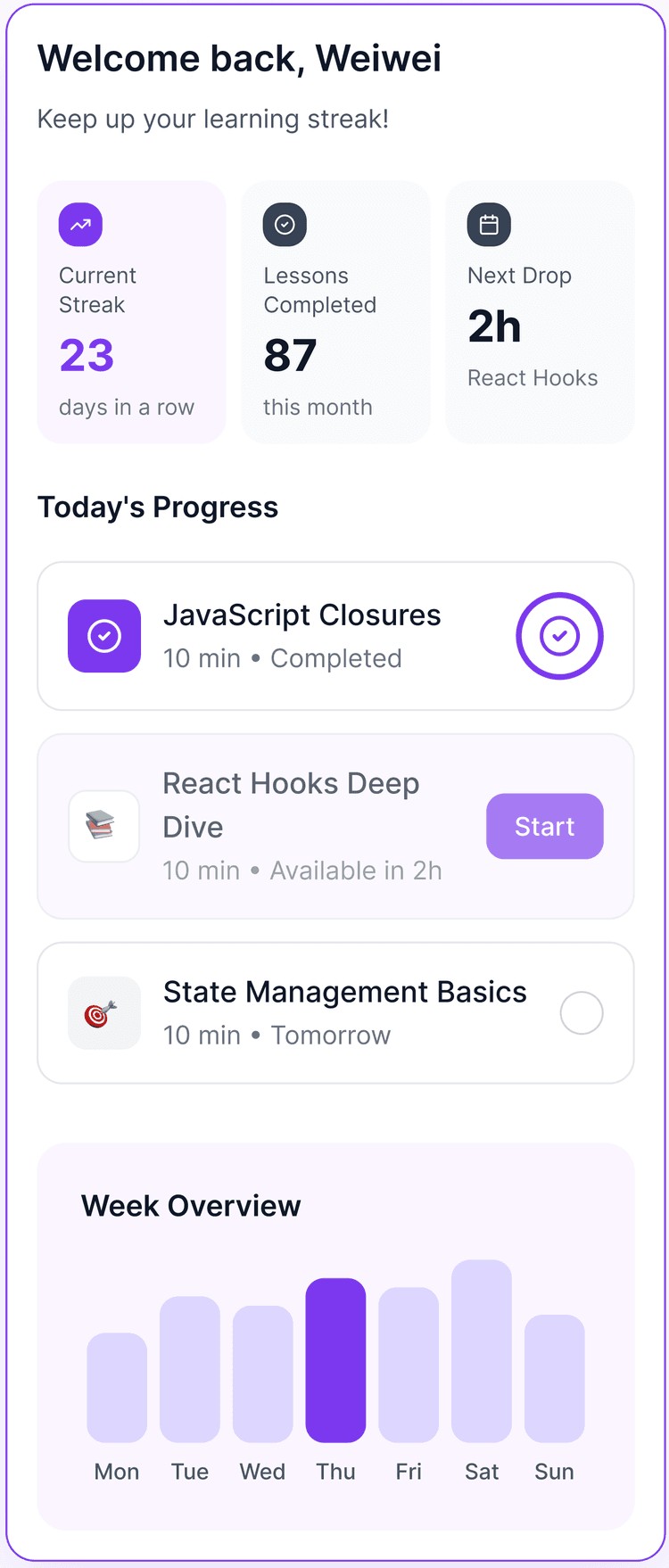 Orbit Dashboard Preview Mobile